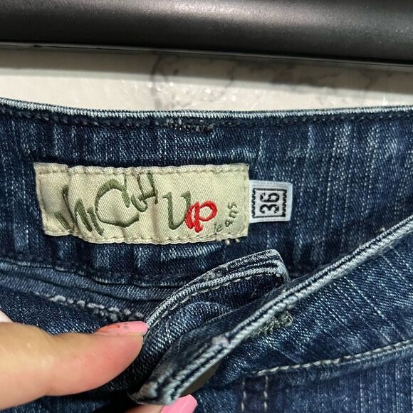 Mich Up Butt Lifter Capri Jeans Size 36 - Picture 3 of 4